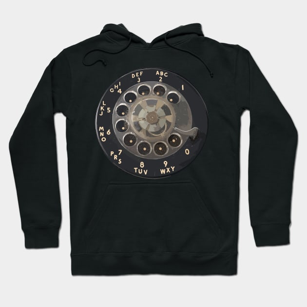 Rotary-dial Hoodie by Jhontee